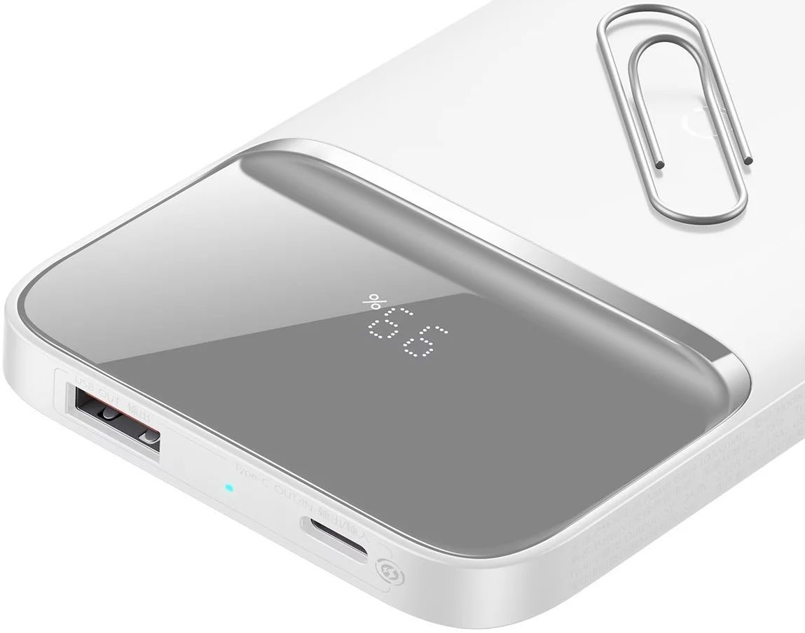 Baseus Powerbank 10.000 mAh 20W Geschikt voor Apple MagSafe Wit afbeelding 11