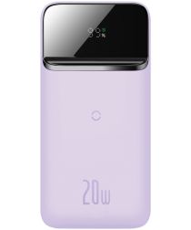 Baseus Draadloze Powerbank met MagSafe 10.000 mAh Fast Charge Paars