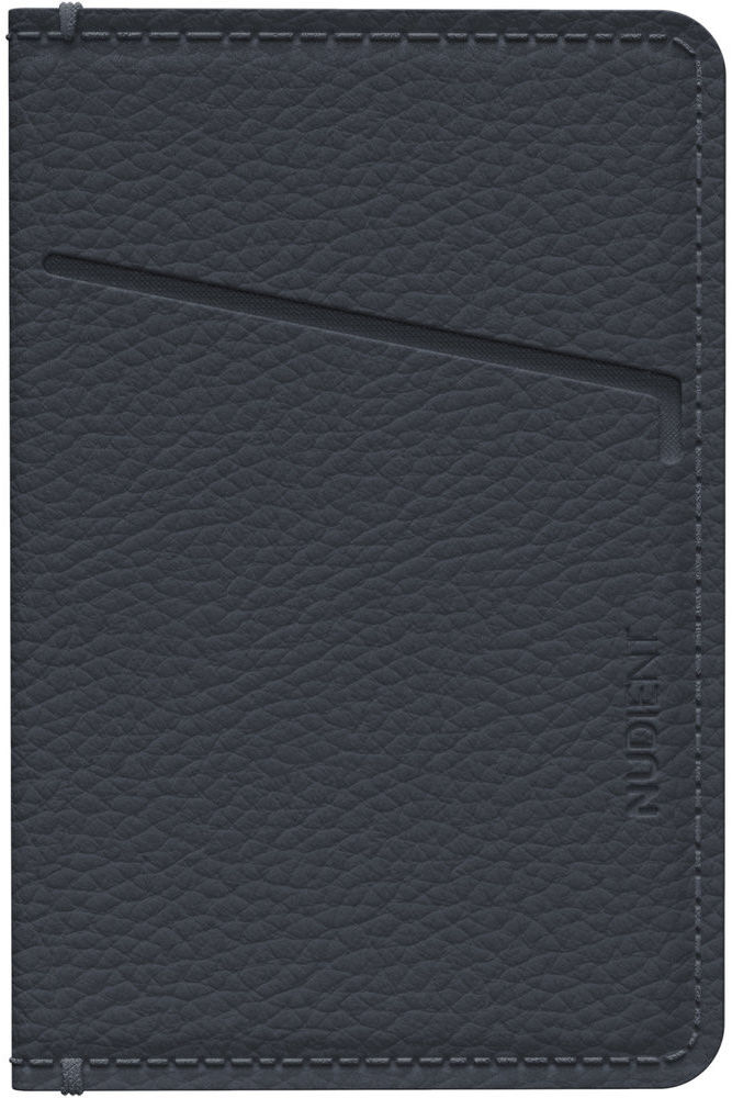 Nudient Echt Leren Kaarthouder/Pasjeshouder voor V3 Thin Cases Blauw afbeelding 2