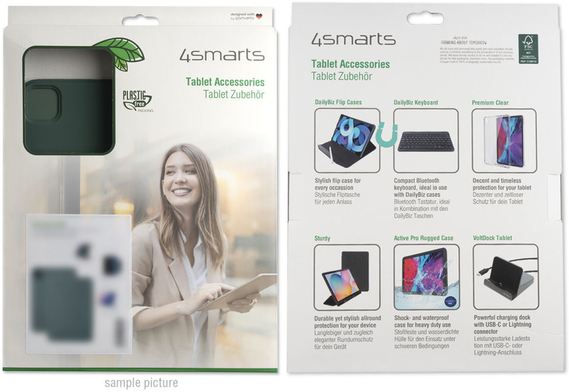4smarts iFolio Apple iPad Pro 11 2018 / 2020 / 2021 Tri-Fold Blauw afbeelding 9