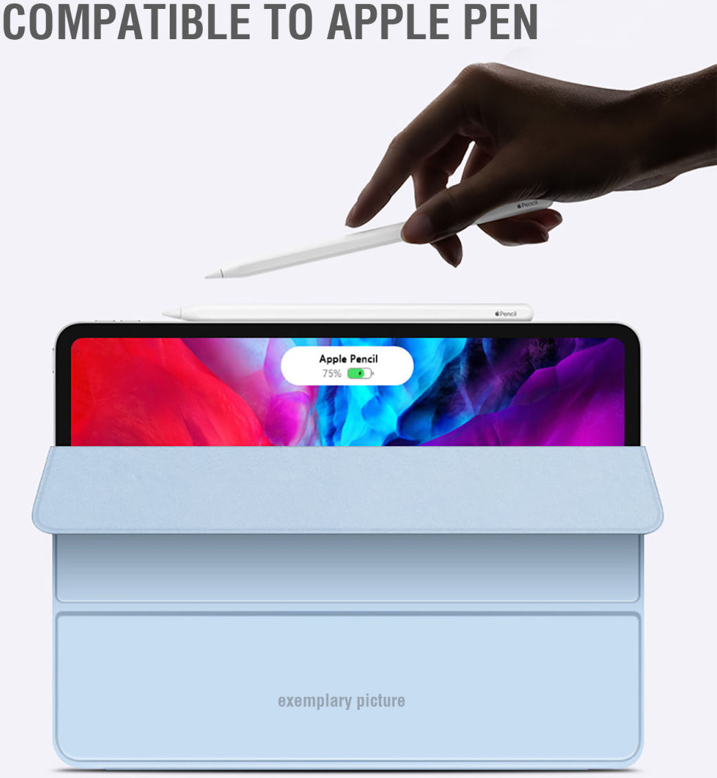 4smarts iFolio Apple iPad Pro 11 2018 / 2020 / 2021 Tri-Fold Zwart afbeelding 8