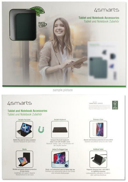 4smarts iFolio Apple iPad Pro 12.9 2018 / 2020 / 2021 Tri-Fold Blauw afbeelding 8