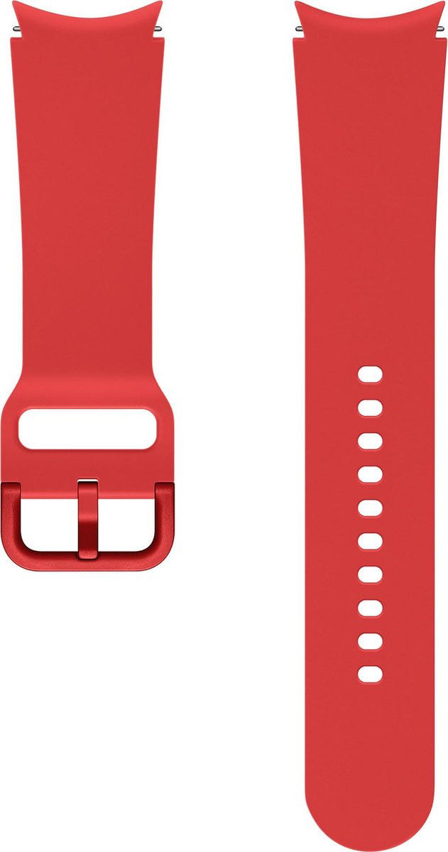 Origineel Samsung Universeel Smartwatch 20MM Sport Bandje Rood (M/L) afbeelding 1