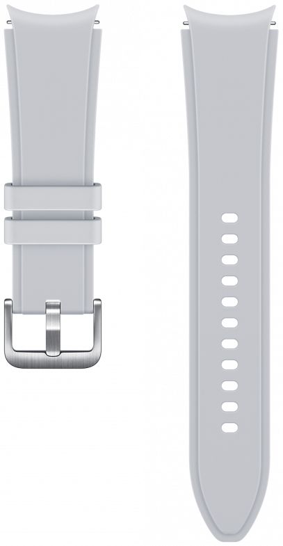 Origineel Samsung Universeel Watch 20MM Ridge Sport Bandje Zilver M/L afbeelding 1