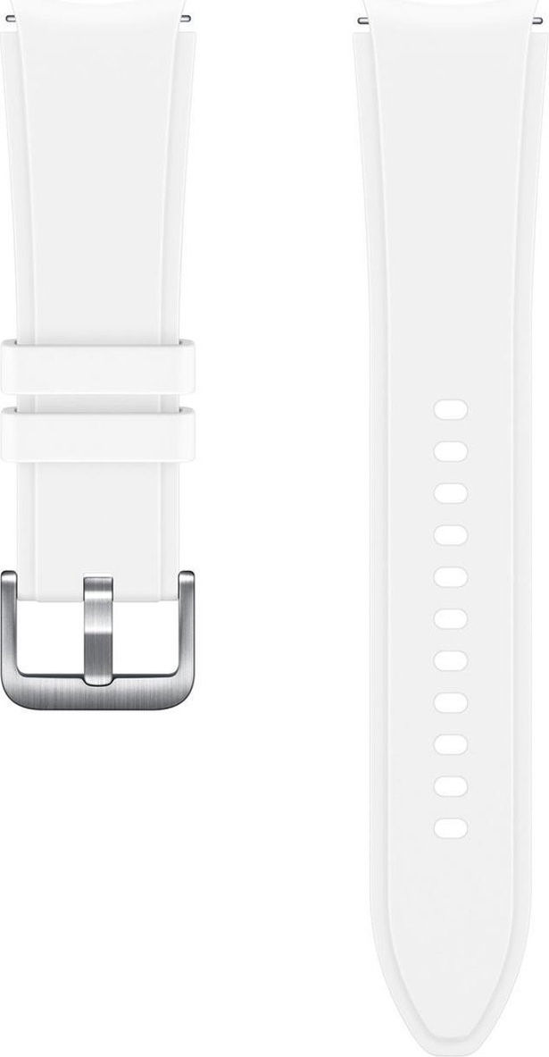 Origineel Samsung Universeel Watch 20MM Ridge Sport Bandje Wit M/L afbeelding 1