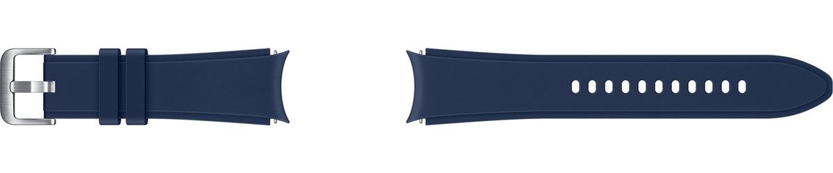 Origineel Samsung Universeel Watch 20MM Ridge Sport Bandje Blauw M/L afbeelding 2