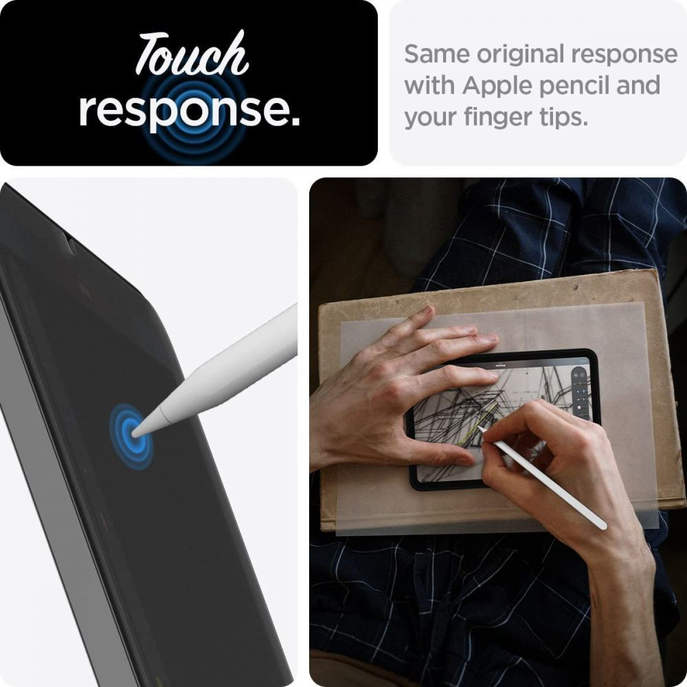 Spigen Paper Touch Pro iPad Mini 6 Screen Protector Display Folie afbeelding 5