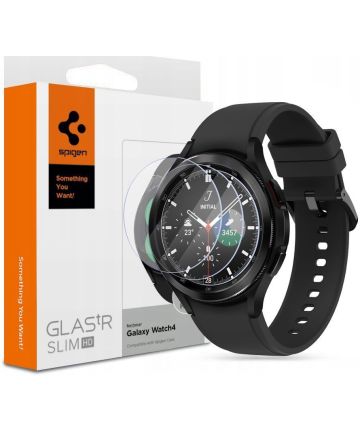 Spigen - Samsung Galaxy Watch 4 Classic 42MM Screen Protector (3-Pack) Screen Protectors