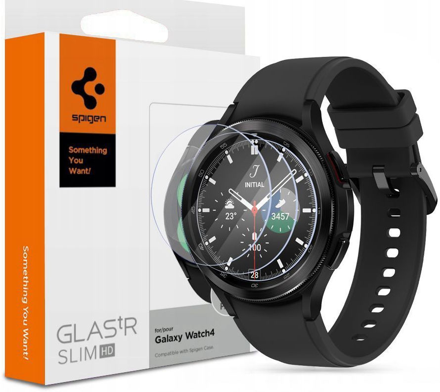 Spigen - Samsung Galaxy Watch 4 Classic 42MM Screen Protector (3-Pack) afbeelding 1