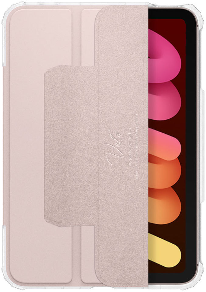 Spigen Ultra Hybrid Pro Apple iPad Mini 6 (2021) Hoes Book Case Roze afbeelding 9