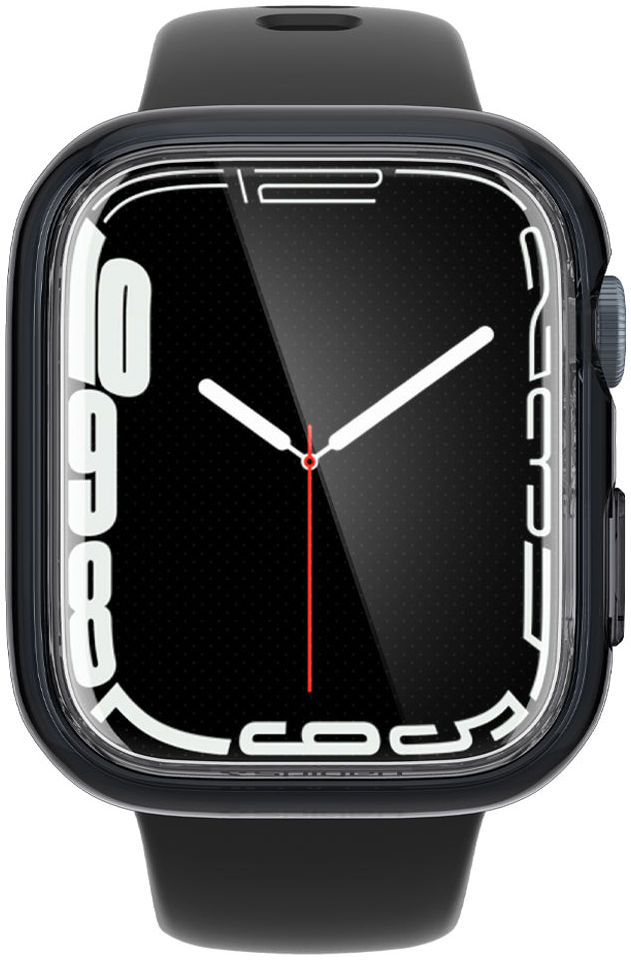 Spigen Ultra Hybrid Apple Watch 7/8/9 45MM Hoesje Full Screen Grijs afbeelding 6