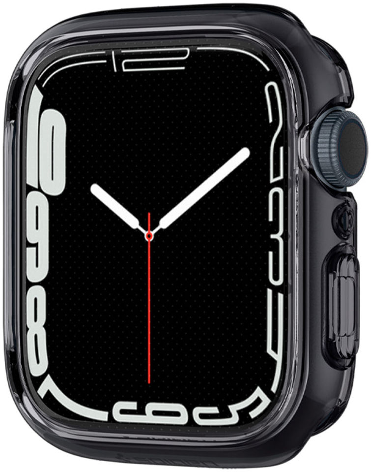 Spigen Ultra Hybrid Apple Watch 7/8/9 45MM Hoesje Full Screen Grijs afbeelding 7
