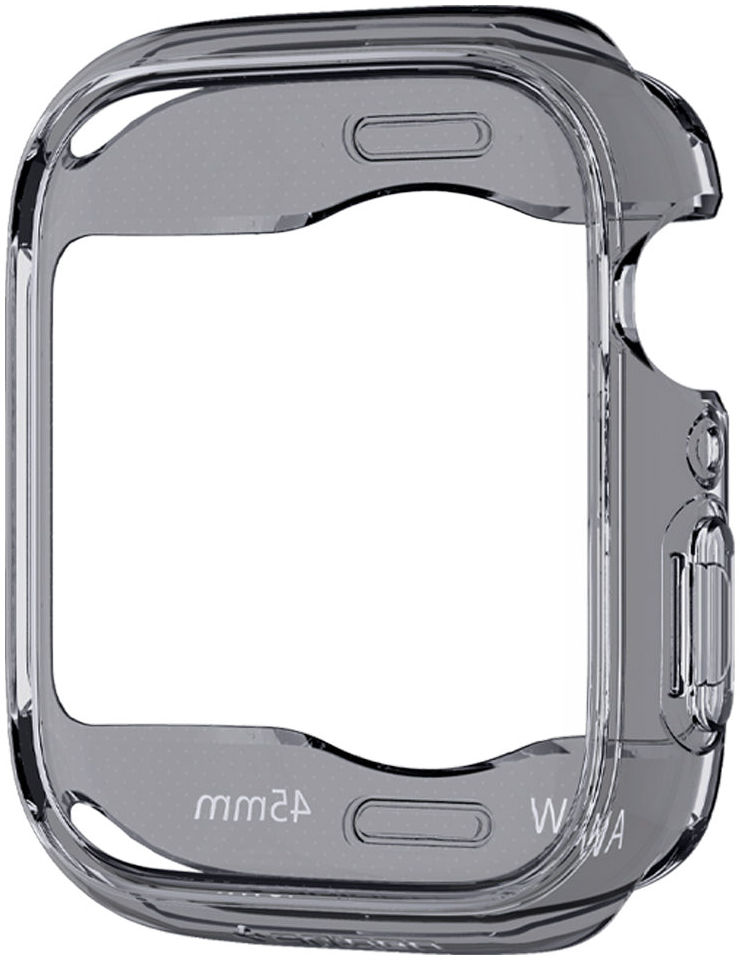 Spigen Ultra Hybrid Apple Watch 7/8/9 45MM Hoesje Full Screen Grijs afbeelding 8