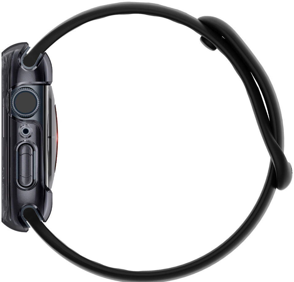 Spigen Ultra Hybrid Apple Watch 7/8/9 45MM Hoesje Full Screen Grijs afbeelding 9
