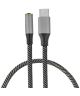 4smarts USB-C naar 3.5mm Jack (Female) Aux Kabel Connector Grijs