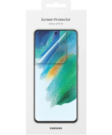 Originele Samsung Galaxy S21 FE Screen Protector Fingerprint Folie Screen Protectors