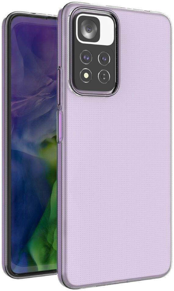 Xiaomi Redmi Note 11 Pro Hoesje Dun TPU Back Cover Transparant afbeelding 2