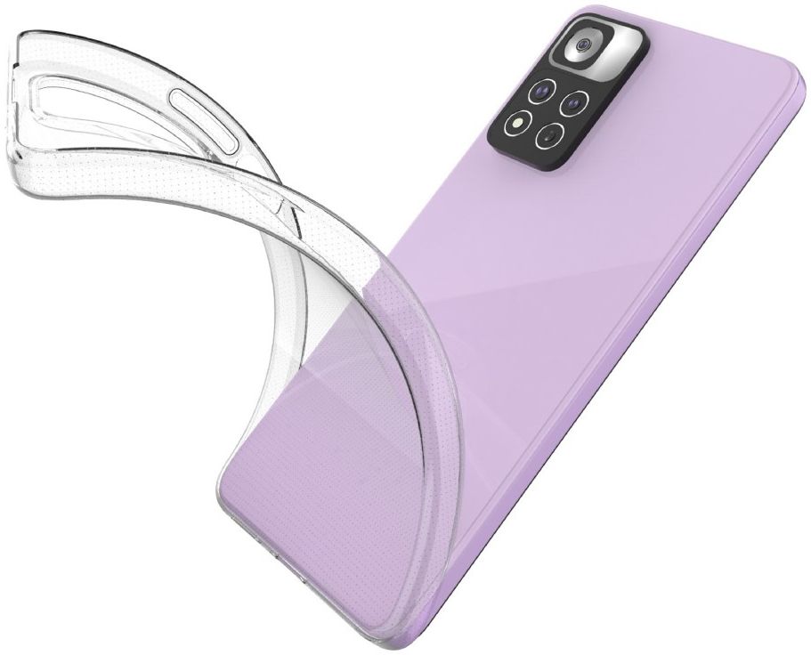 Xiaomi Redmi Note 11 Pro Hoesje Dun TPU Back Cover Transparant afbeelding 3