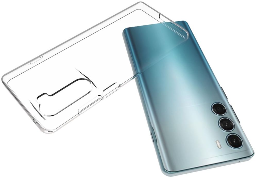 Motorola Moto G200 5G Hoesje Dun TPU Back Cover Transparant afbeelding 6