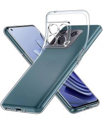 OnePlus 10 Pro Hoesje Dun TPU Back Cover Transparant
