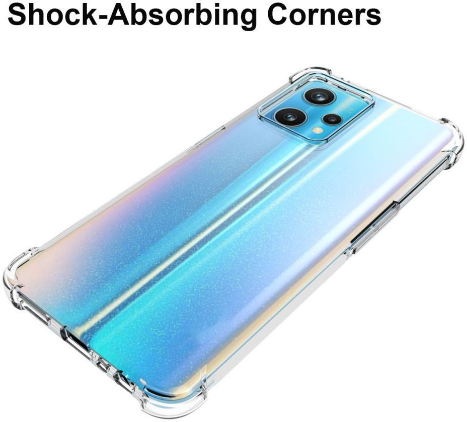 Realme 9 Pro Hoesje Schokbestendig en Dun TPU Transparant afbeelding 2