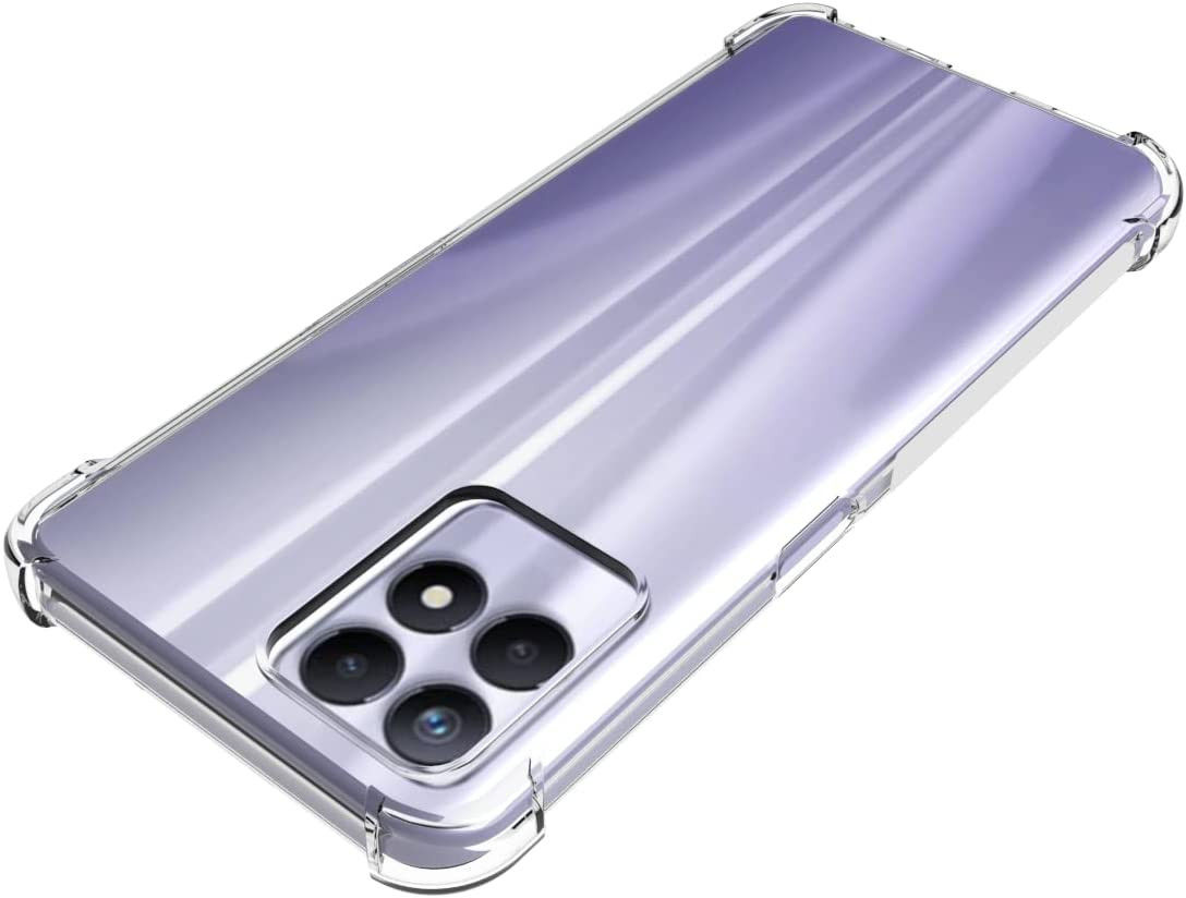 Realme 8i Hoesje Schokbestendig en Dun TPU Transparant afbeelding 5