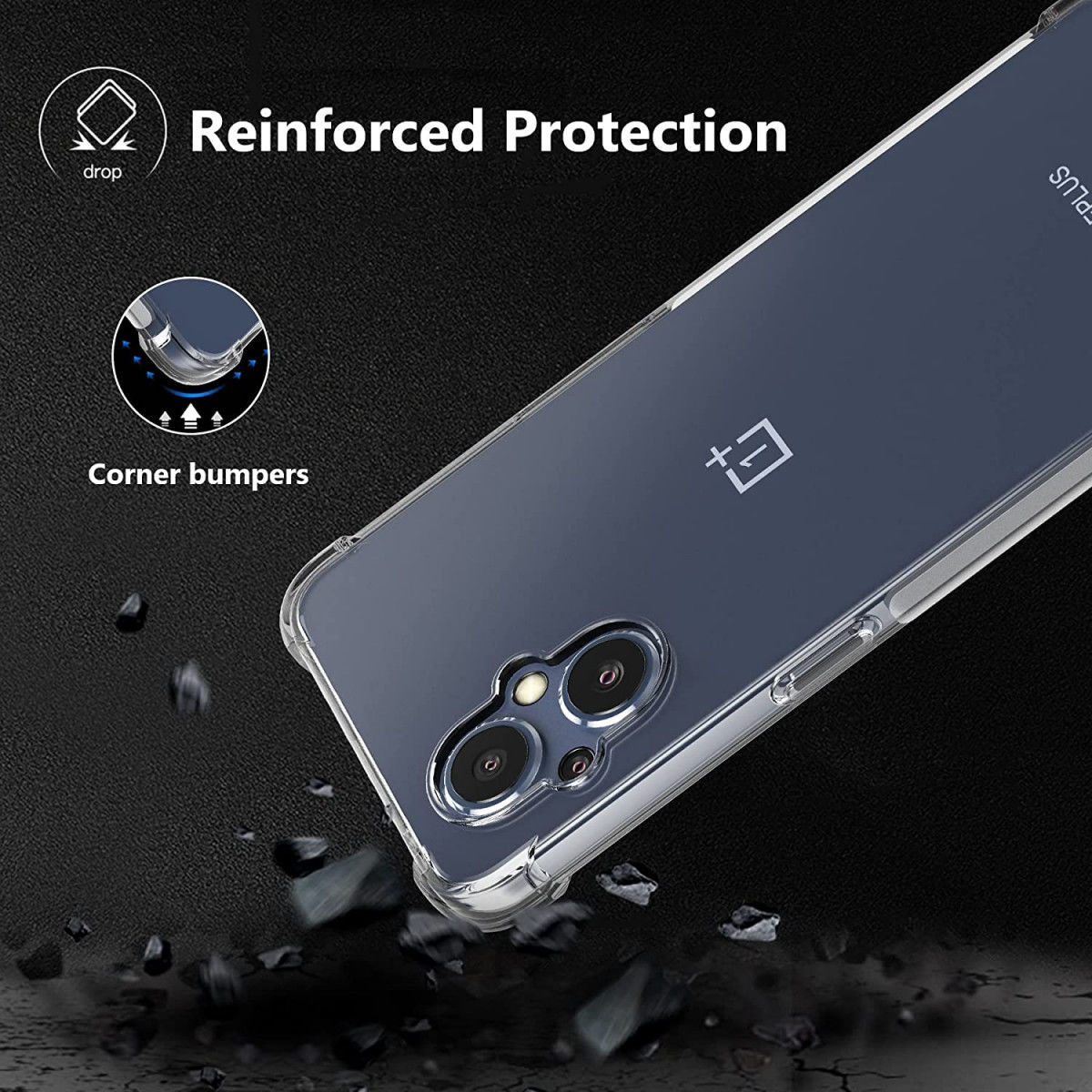 Oppo Reno 8 Lite Hoesje Schokbestendig en Dun TPU Transparant afbeelding 6