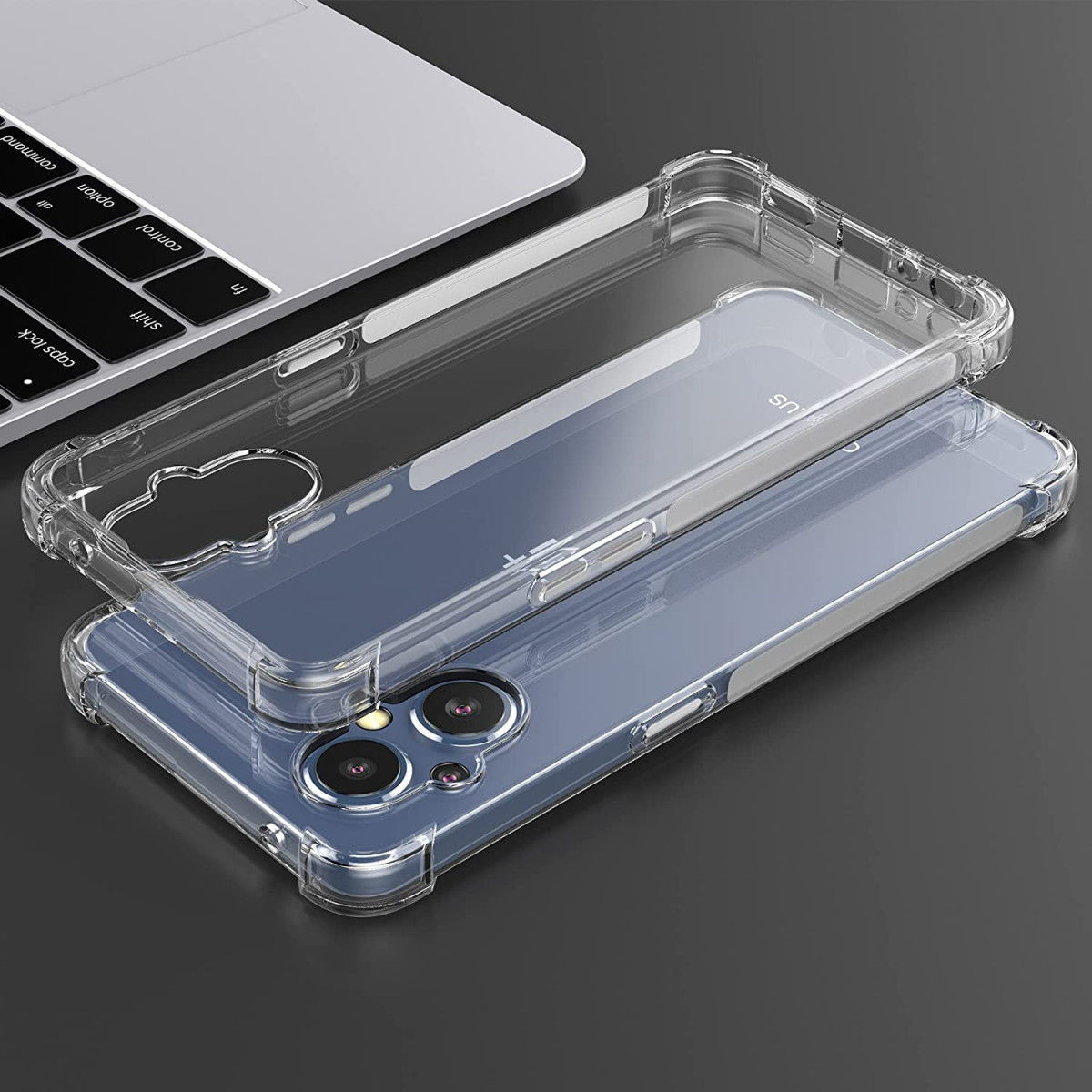 Oppo Reno 8 Lite Hoesje Schokbestendig en Dun TPU Transparant afbeelding 8