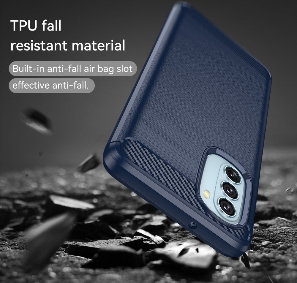 Motorola Moto G51 5G Hoesje Geborsteld TPU Back Cover Blauw afbeelding 9