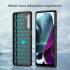 Motorola Moto G200 5G Hoesje Geborsteld TPU Back Cover Zwart afbeelding 5