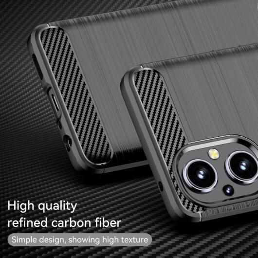 Oppo Reno 8 Lite Hoesje Geborsteld TPU Back Cover Zwart afbeelding 4