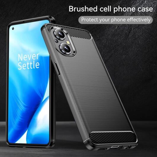 Oppo Reno 8 Lite Hoesje Geborsteld TPU Back Cover Zwart afbeelding 7
