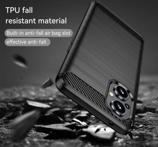 Oppo Reno 8 Lite Hoesje Geborsteld TPU Back Cover Zwart afbeelding 8