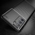 Motorola Moto G200 5G Hoesje Siliconen Carbon TPU Back Cover Zwart afbeelding 7