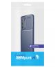 Motorola Moto G200 5G Hoesje Siliconen Carbon TPU Back Cover Blauw
