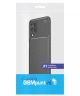 Samsung Galaxy M32 Hoesje Siliconen Carbon TPU Back Cover Zwart
