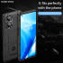 Oppo Reno 8 Lite Hoesje Shock Proof Rugged Shield Back Cover Zwart afbeelding 2