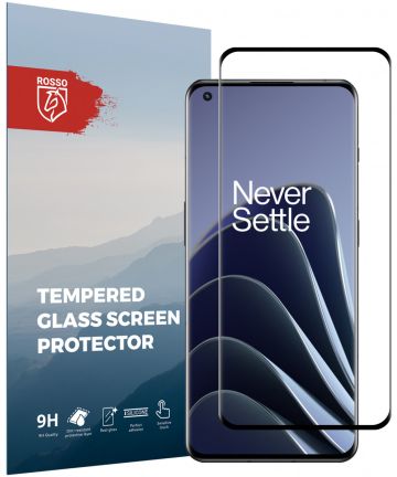 Rosso OnePlus 10 Pro 9H Tempered Glass Screen Protector Zwart Screen Protectors
