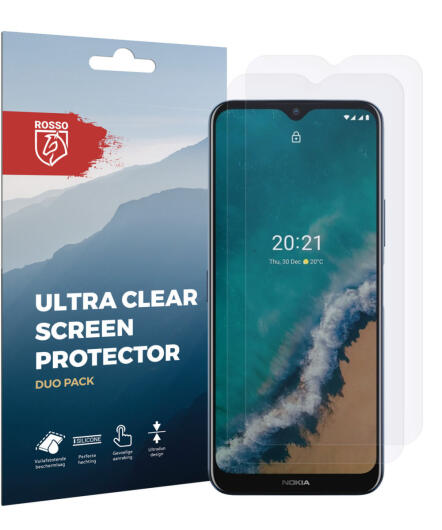 Rosso Nokia G50 5G Ultra Clear Screen Protector Duo Pack afbeelding 4