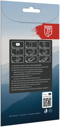 Rosso Oppo Reno 8 Lite Ultra Clear Screen Protector Duo Pack afbeelding 6