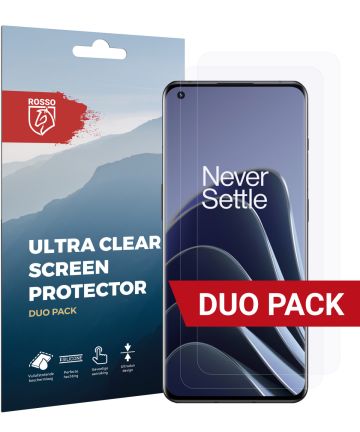 Rosso OnePlus 10 Pro Screen Protector Ultra Clear Duo Pack Screen Protectors