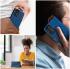 Rosso Element Samsung Galaxy A13 4G Hoesje Book Cover Blauw afbeelding 6