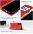 Rosso Element Samsung Galaxy A13 4G Hoesje Book Cover Rood afbeelding 4