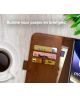 Rosso Element Motorola Moto G51 Hoesje Book Cover Wallet Bruin
