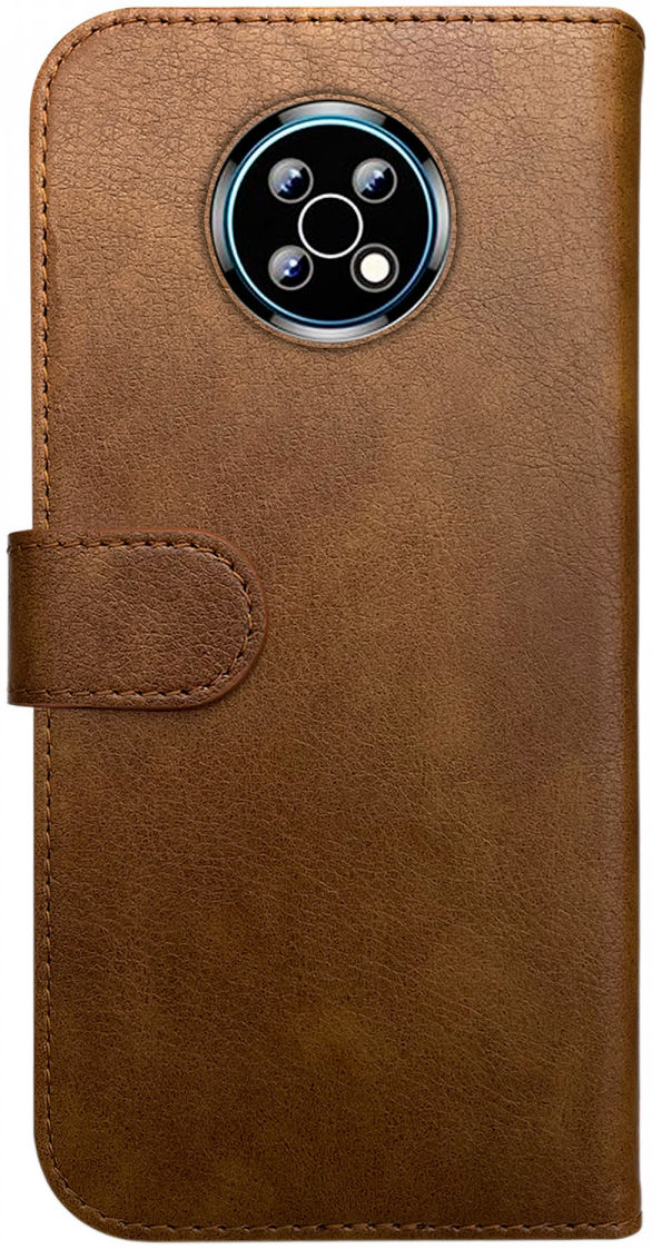 Rosso Element Nokia G50 Hoesje Book Cover Wallet Bruin afbeelding 2