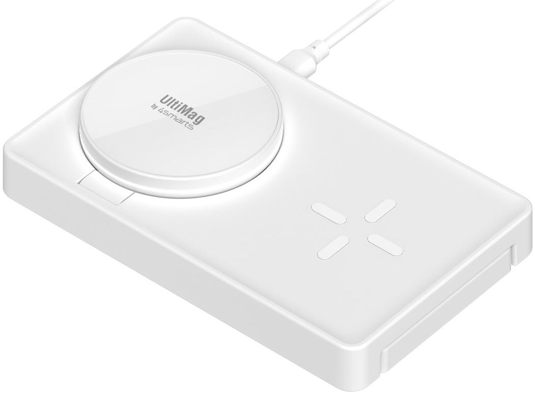 4smarts UltiMag Trident 20W Oplader iPhone / AirPods / Watch Wit afbeelding 6