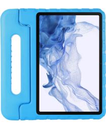 Samsung Galaxy Tab S8 / S7 Kinder Tablethoes met Handvat Blauw