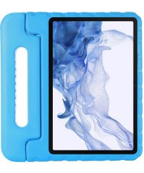 Samsung Galaxy Tab S8 Plus Kinder Tablethoes met Handvat Blauw