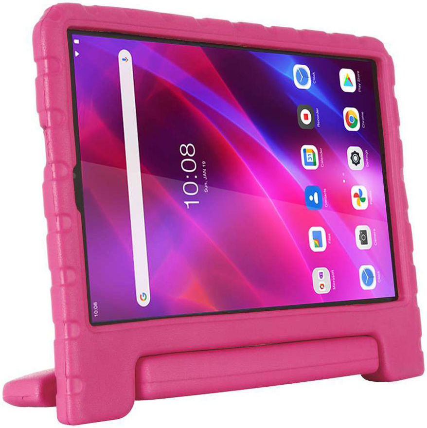 Lenovo Tab K10 Kinder Tablethoes met Handvat Roze afbeelding 2
