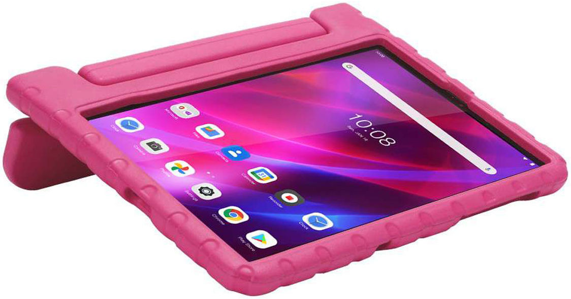 Lenovo Tab K10 Kinder Tablethoes met Handvat Roze afbeelding 7